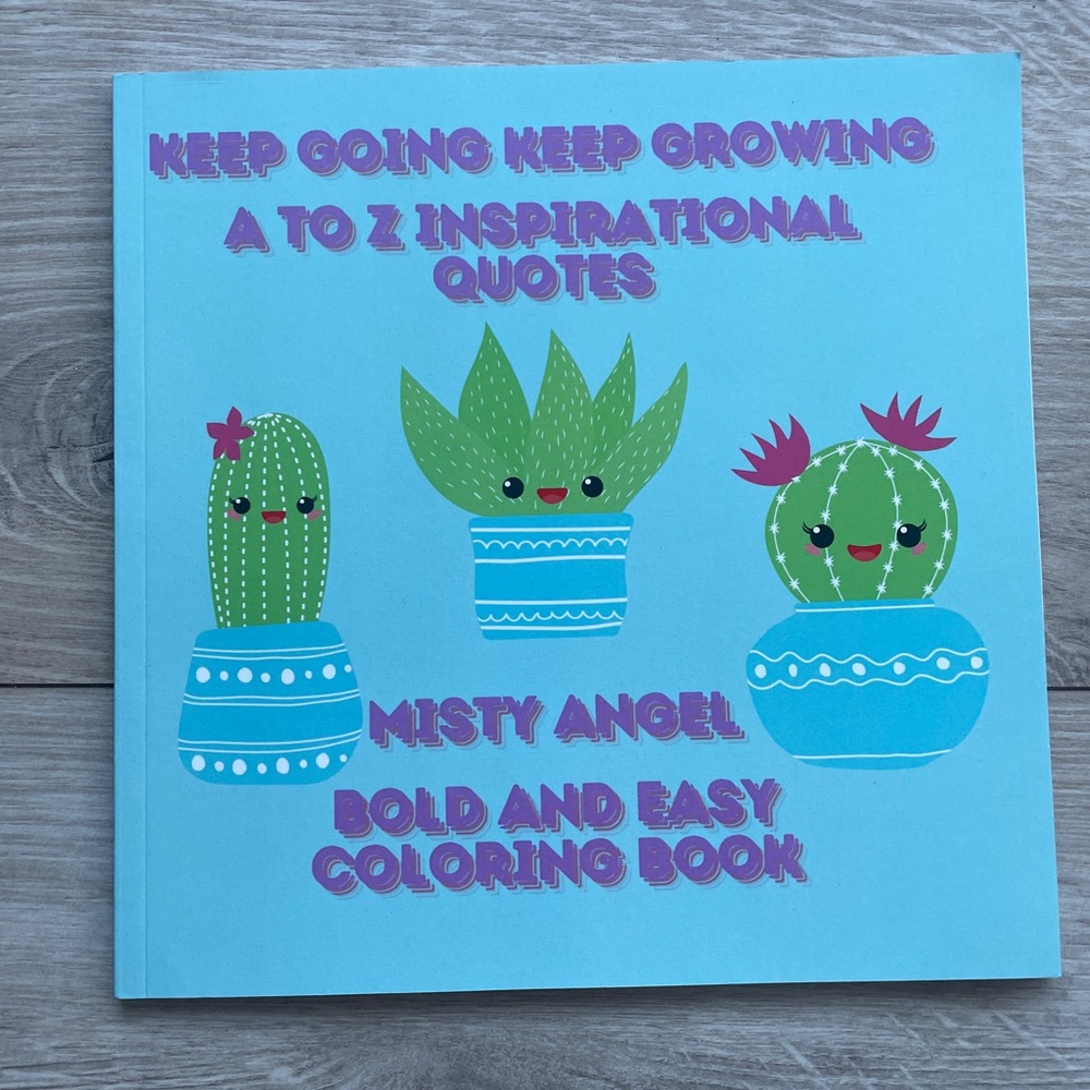 Inspirational Quote Coloring Book